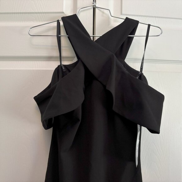 Discount Shipping on NWT Off Shoulder LIttle Black Dress Size X-Small - Picture 4 of 5